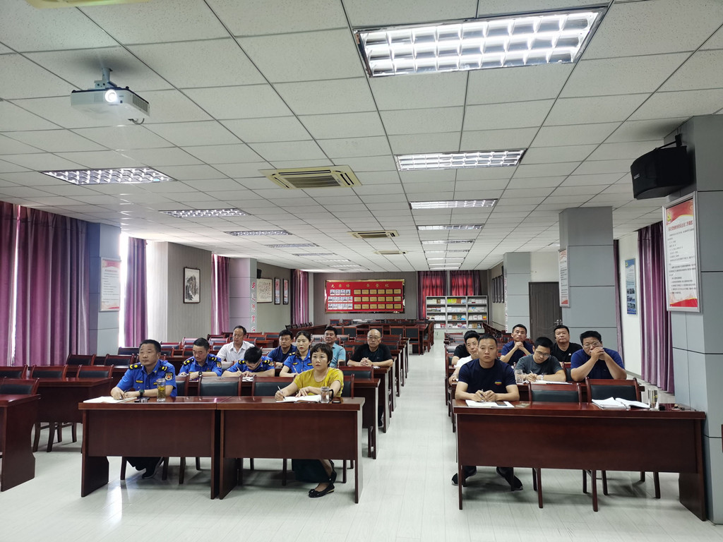 朱良栋到环卫处开展党史学习教育专题授课